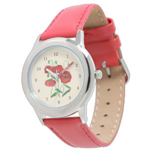 Red Poppies Watch
