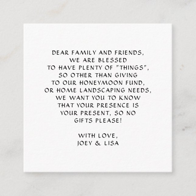 Red Poppies Wishing Well Enclosure Cards Bulk (Front)