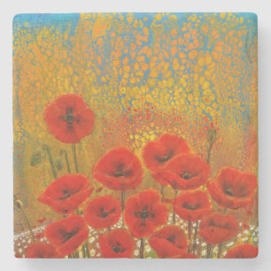 Red Poppy Coaster