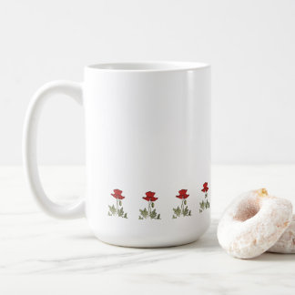Red Poppy Coffee Mug