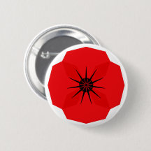 Red Poppy Flower Commemorative Design