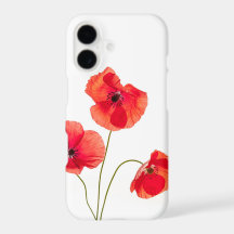 Red Poppy Flower Iphone 7 Case