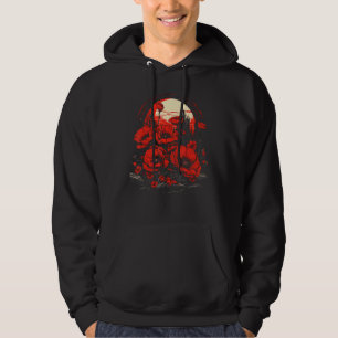 Red Poppy Flower Sunset Japan Japanese Art Lover G Hoodie