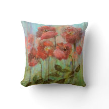 Red Poppy Flowers Watercolor