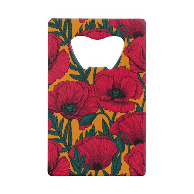 Red poppy garden (Front)