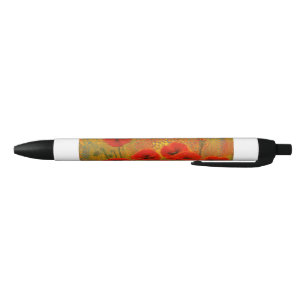 Red Poppy Pen