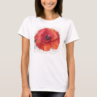 red poppy T-Shirt