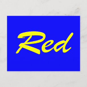 Red Postcard
