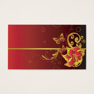 Red Profile Card