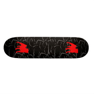 Red Pug Skateboard 2