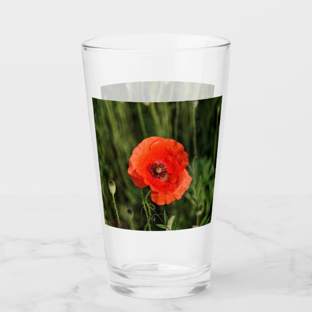 red puppy glass (Front)