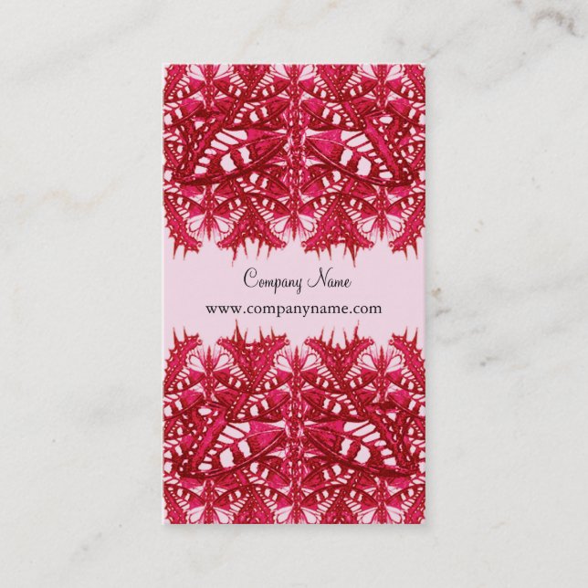 red queen heart company name profile card (Front)