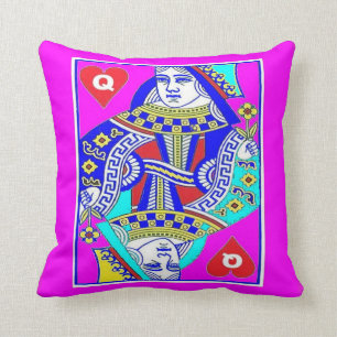 Red Queen's New Look Throw Pillow by Sharles