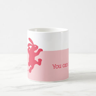Red Rabbit Encouragement Mug