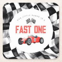 Red Race Car Fast One 1st birthday party