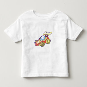 Red Race Car Toddler T-Shirt