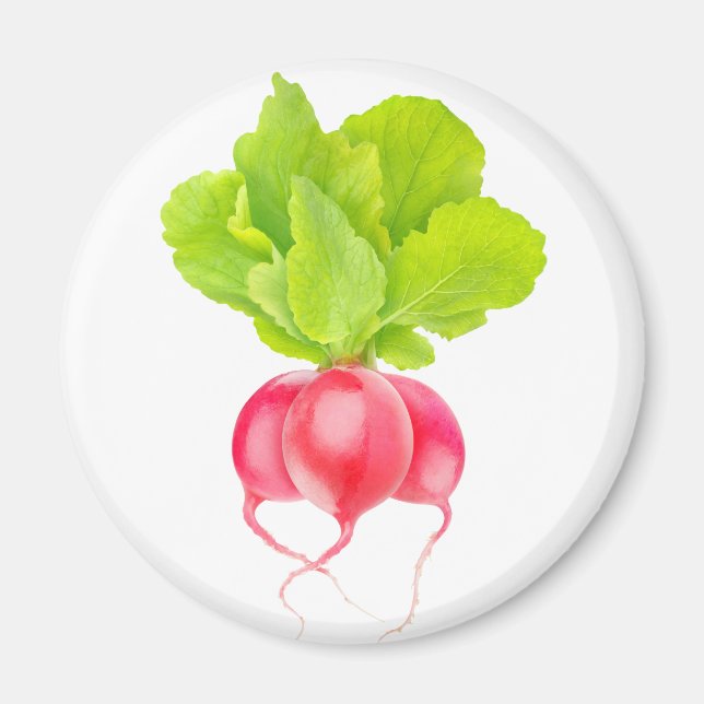 Red radishes magnet (Front)