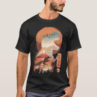 Red Ranger Ukiyo E T-Shirt