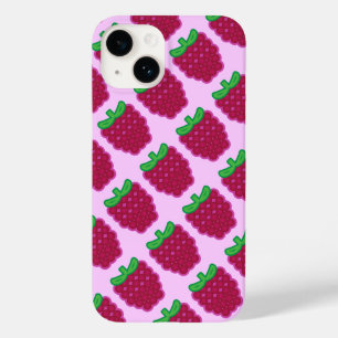 Red Raspberry Pattern iPhone 6/6s Case