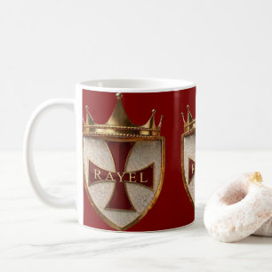Red RayEl Crest Coffee Mug