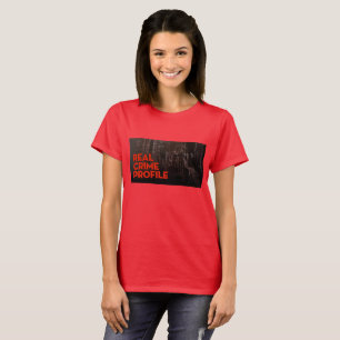 RED REAL CRIME T for WOMEN T-Shirt
