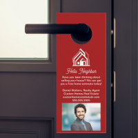 Red Real Estate Company Advertising Realtor