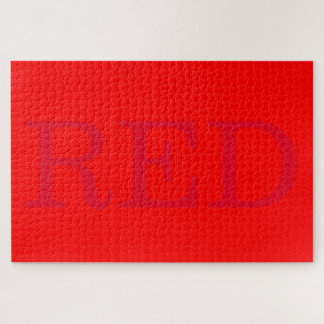 red red jigsaw puzzle
