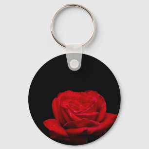 Red Red Rose Key Ring