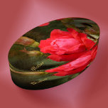 Red, Red Rose Paperweight<br><div class="desc">An elegant red rose in full bloom, with little rosebuds clustered nearby. A perfect gift for your own mother or the mother of your children, or (you know you want it) for your own desk. Customise with her name, or "Mother" or "My Wife" etc. for a gift that checks all...</div>