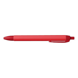 Red-Red, Simply Red Black Ink Pen