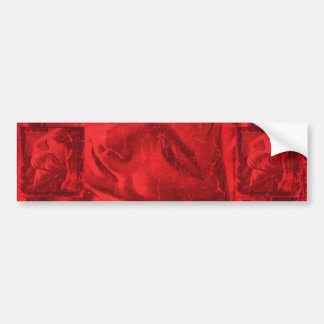 Red Reflections I Bumper Sticker
