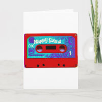Red Retro Audio Cassette Tape