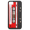Red Retro Cassette Tape Personalised Case