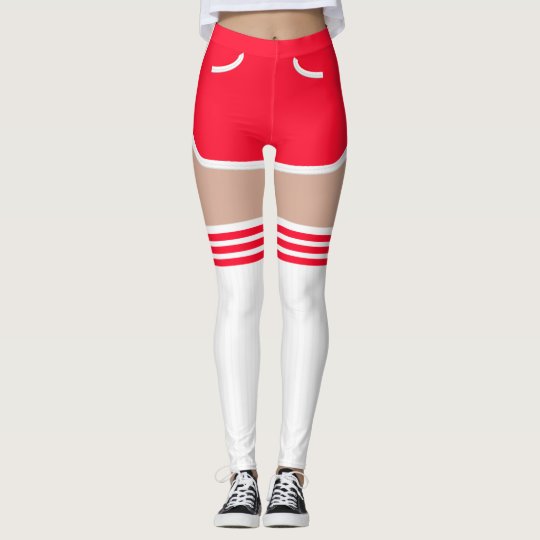 Retro shorts with white trim