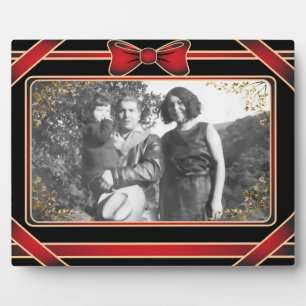 Red Ribbon Art Plaque