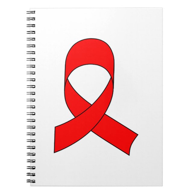 Red Ribbon Drawing Notebook (Front)