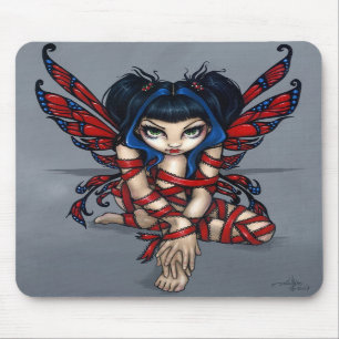 "Red Ribbon Fairy" Mousepad
