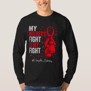 Red Ribbon Mother Haemophilia Awareness T-Shirt