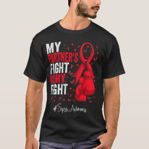 Red Ribbon Partner Sepsis Awareness T-Shirt