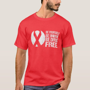 Red Ribbon Week Awareness 2021 Be Yourself Unique T-Shirt
