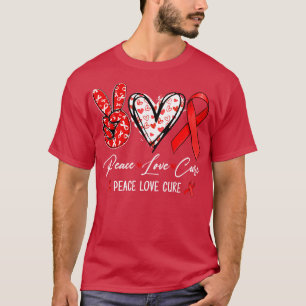 Red Ribbon Week Awareness Wear Red  Cure Support T-Shirt