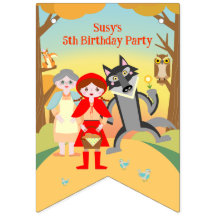 Red Ridding Hood Girl Birthday Party