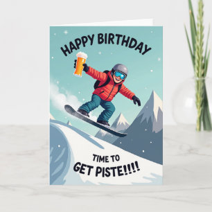 Red Rider Birthday Card