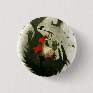 red riding hood 3 cm round badge