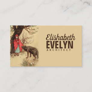 Red Riding Hood Business Card