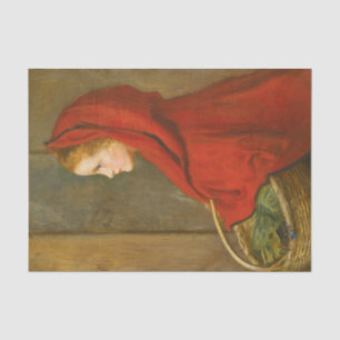 Red Riding Hood (by John Everett Millais) Tissue Paper