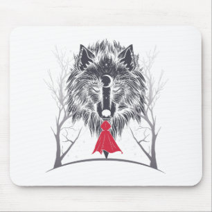 Red Riding Hood Costume Gif For Girls Mouse Mat