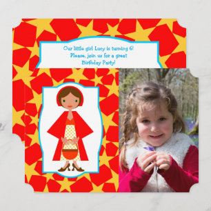 Red Riding Hood Invitation