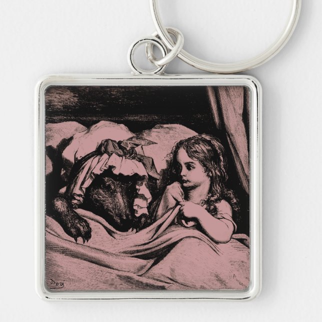Red Riding Hood Key Ring (Front)