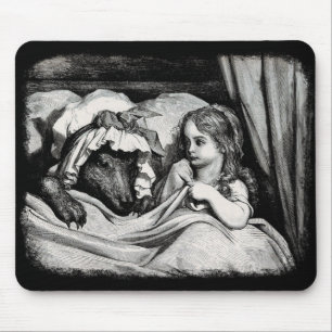 Red Riding Hood Mouse Mat